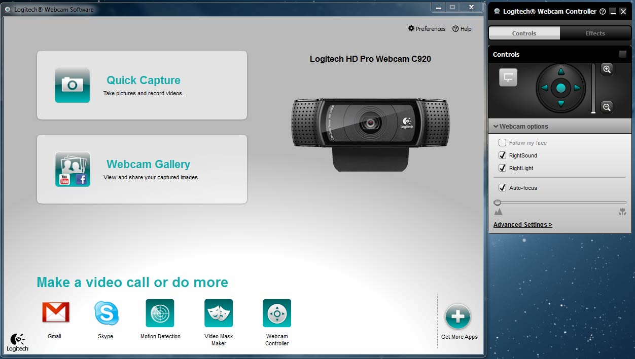 many webcam software